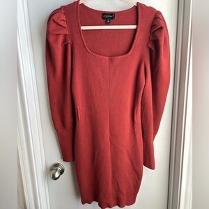 Say What burnt orange dress